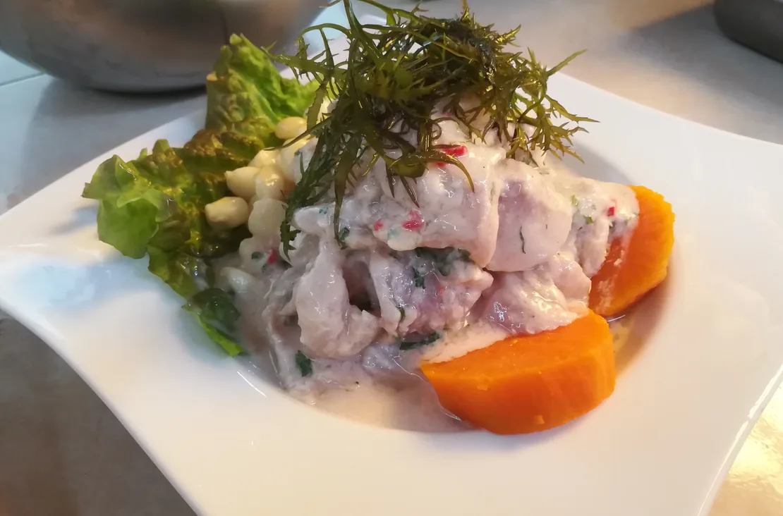 Plato servido en el local (foto provisional)