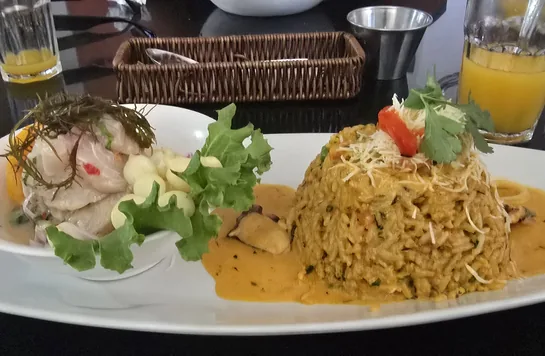 Plato servido en el local (foto provisional)